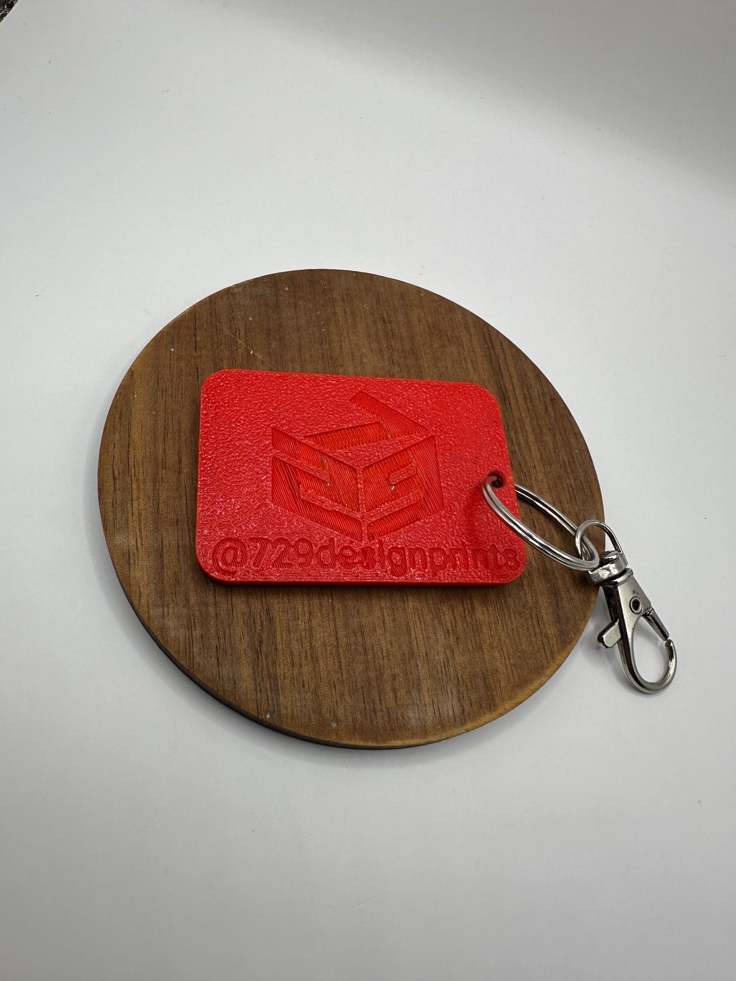NFC Tag Keychain with Custom Logo