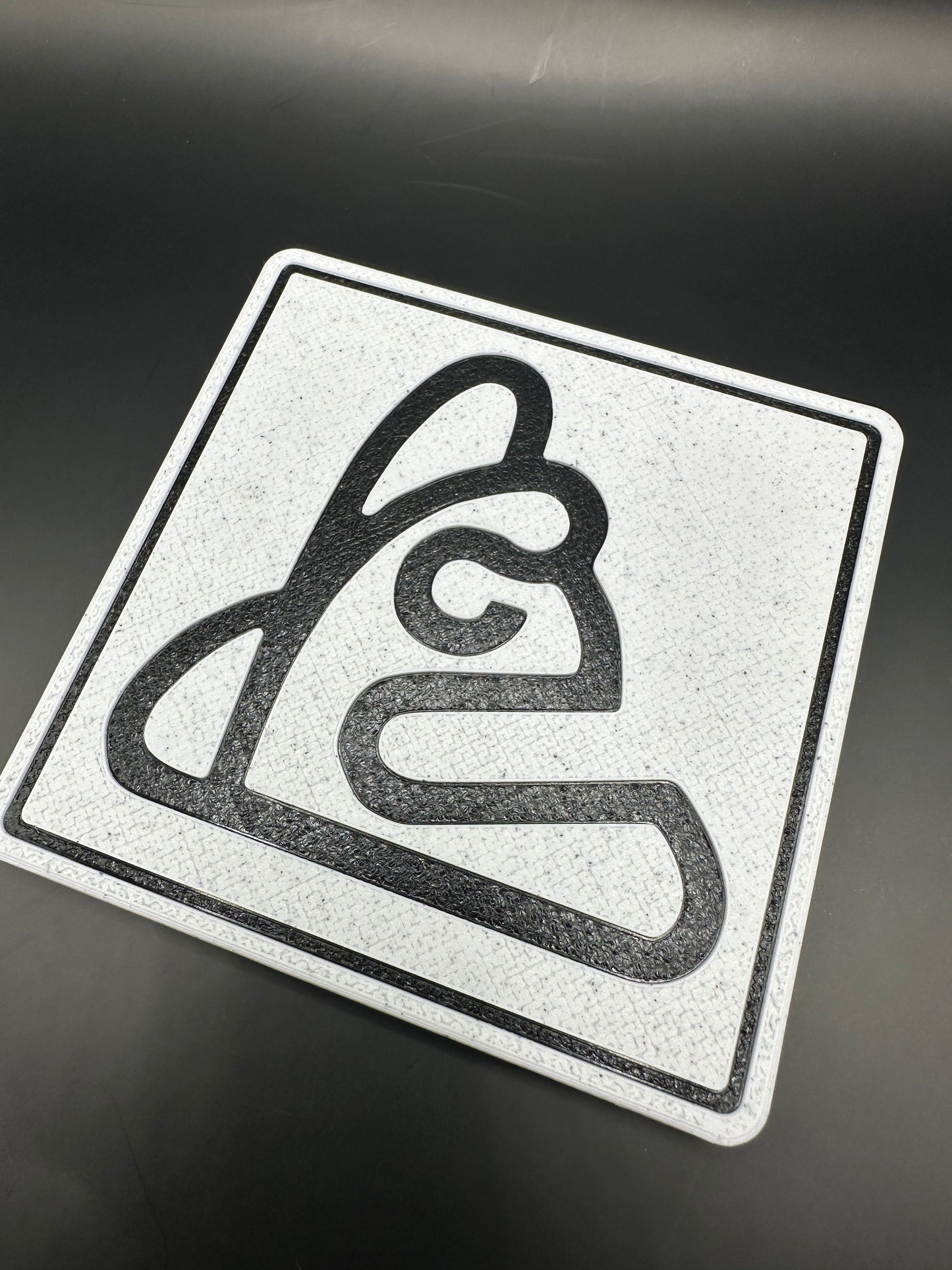 Posavasos con símbolos taínos, versión 2