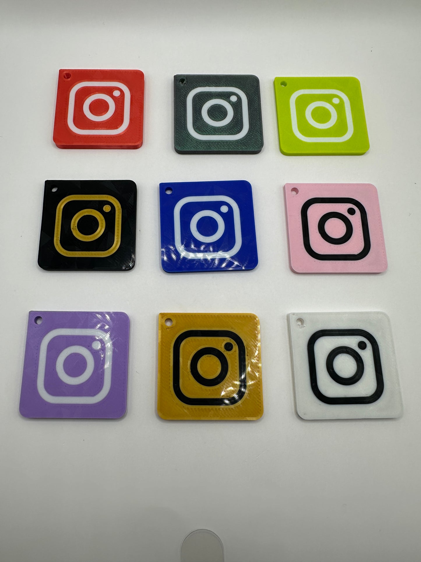 NFC Instagram Tag or Custom Logo Keychain
