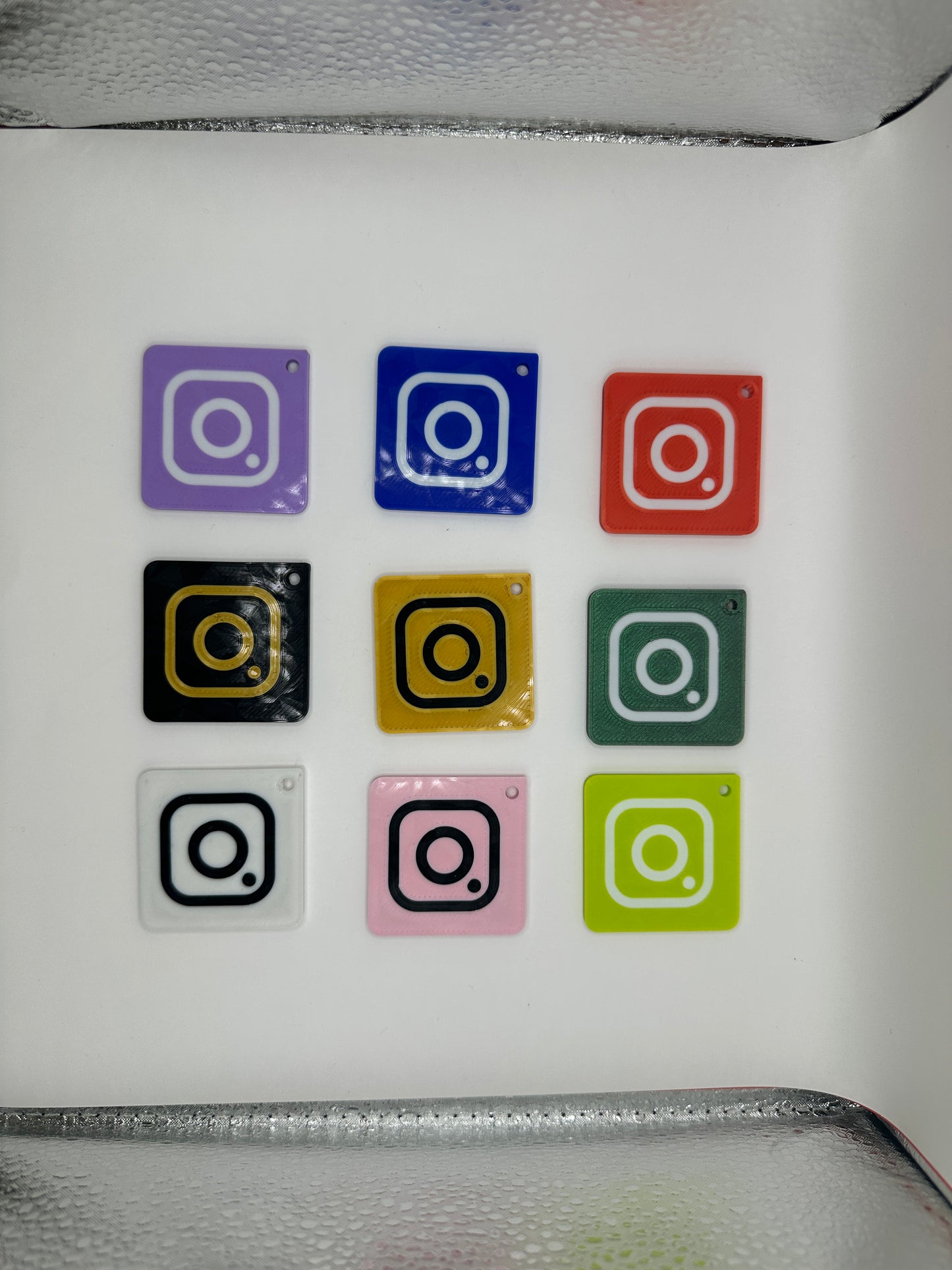 NFC Instagram Tag or Custom Logo Keychain