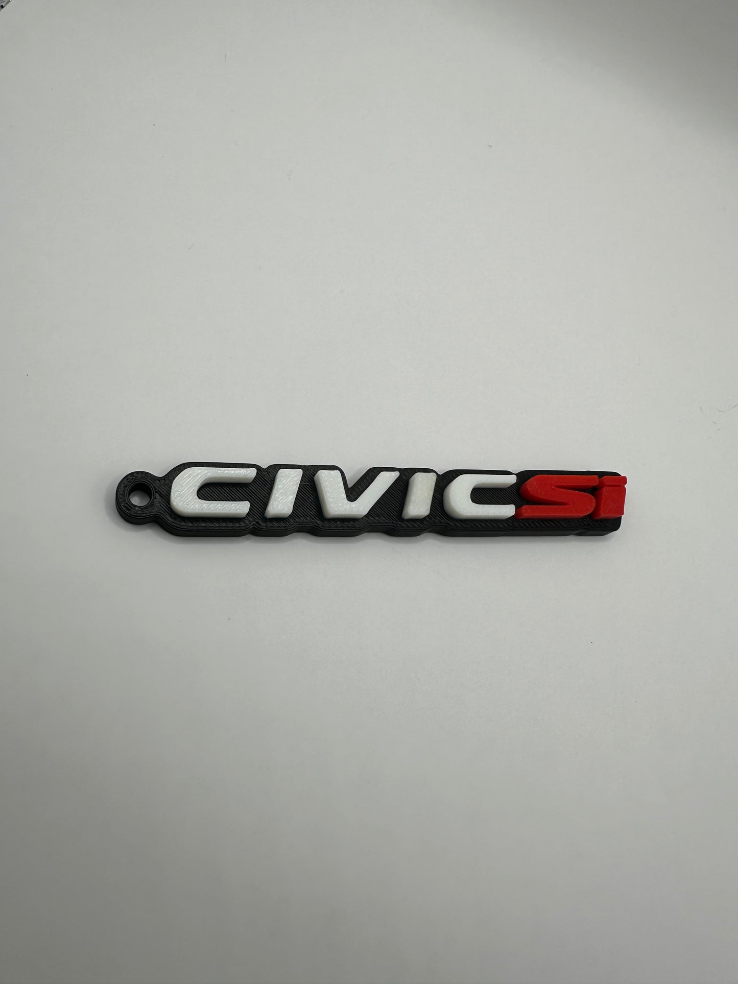 Civic Si Logo Keychain