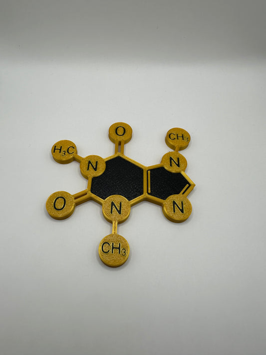 Coffee Molecule Coaster (4pack)