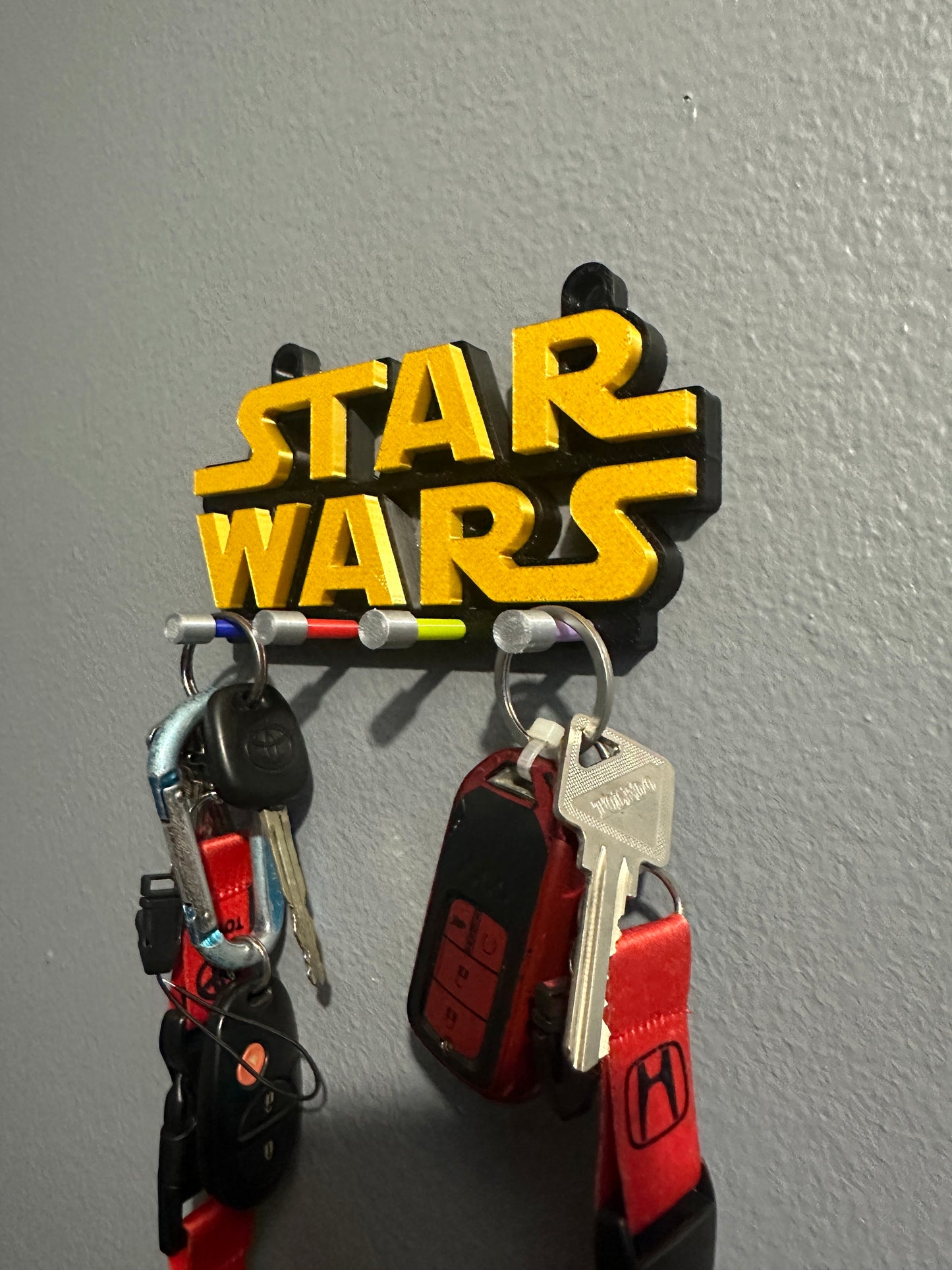 Star Wars Key Holder with Lightsabers