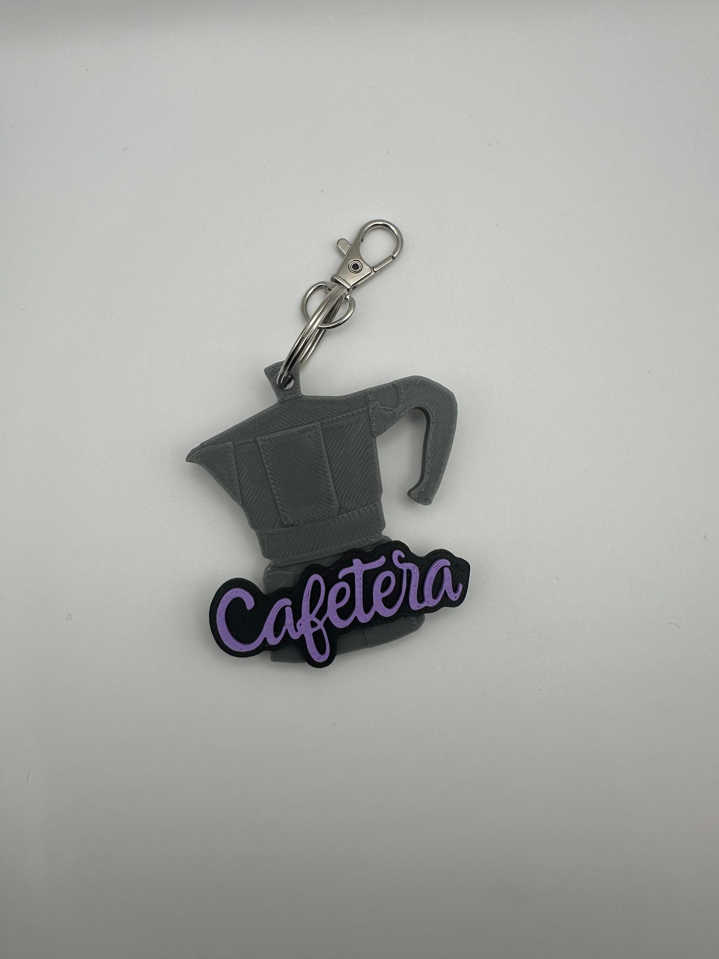 Cafetera Greca Keychain