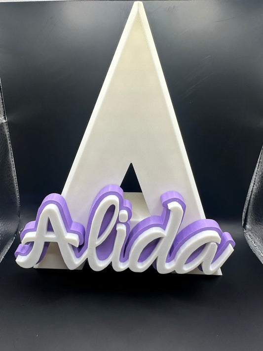 Custom Name Desk Decoration