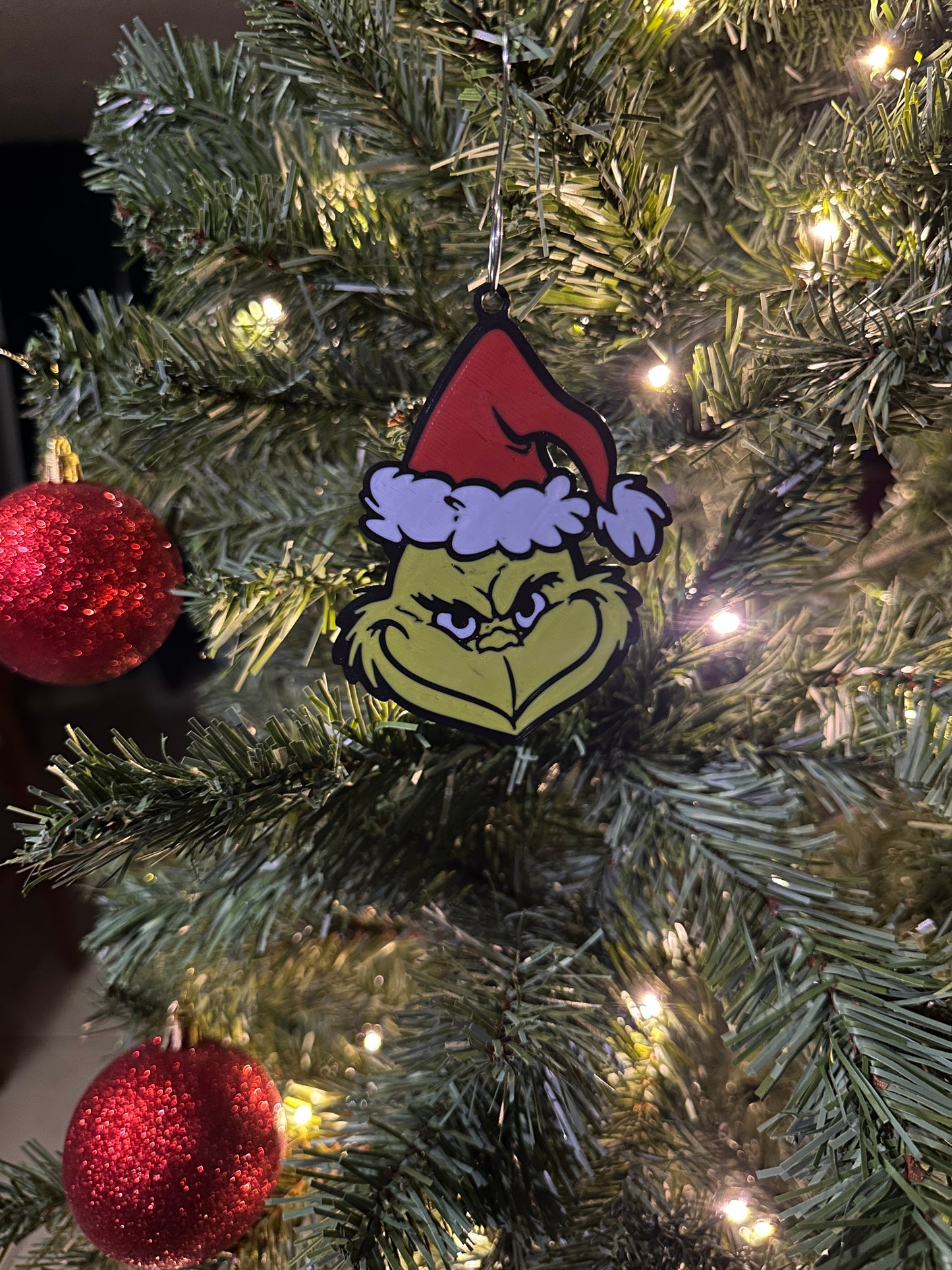 Grinch Christmas Tree Ornament