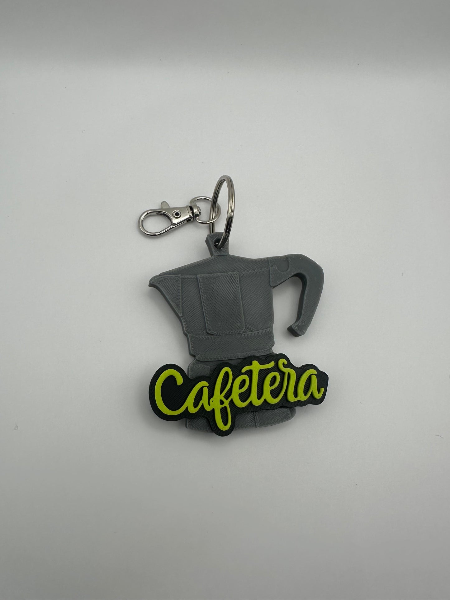 Cafetera Greca Keychain