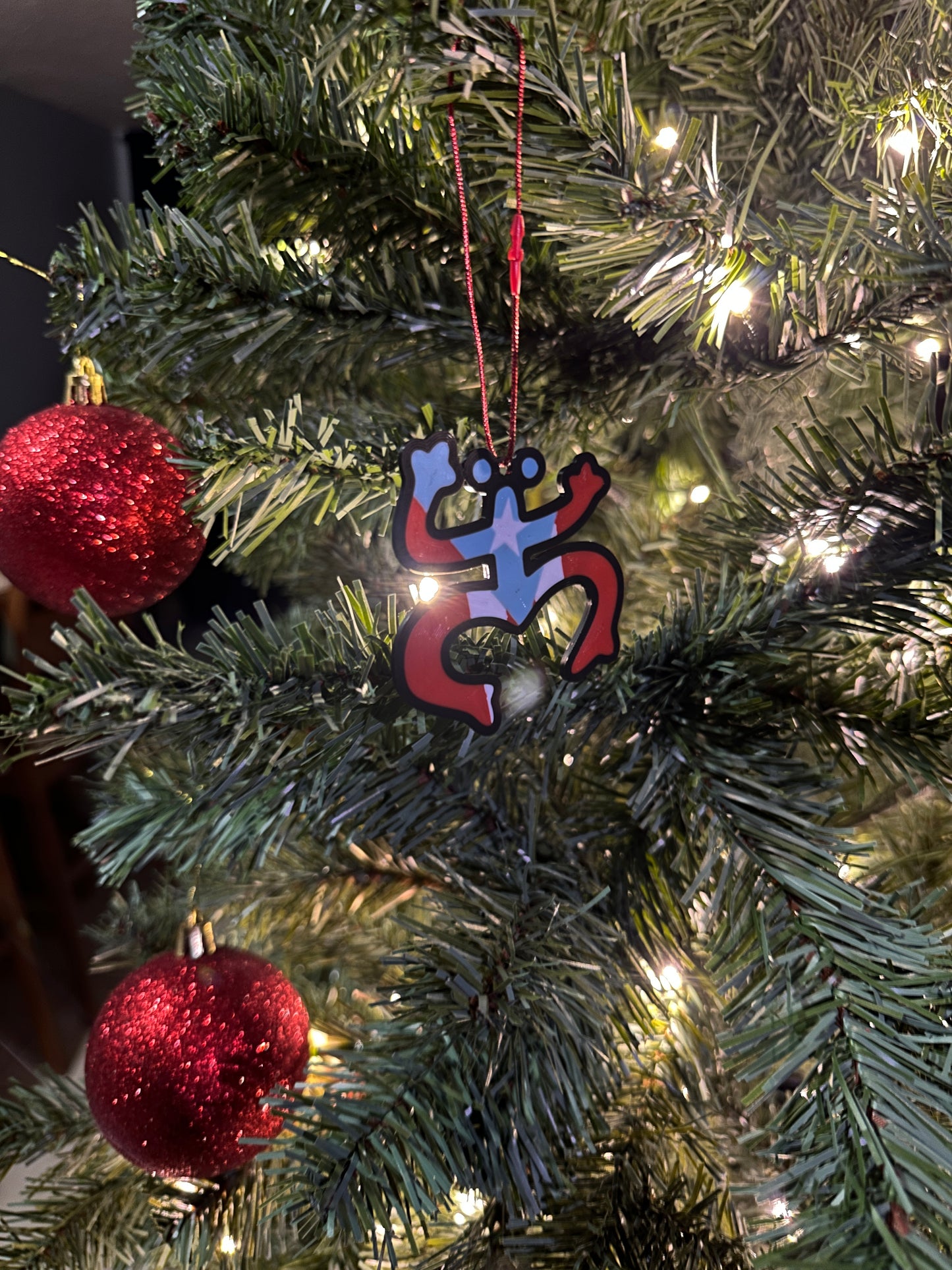 Coqui Taino Christmas Ornament