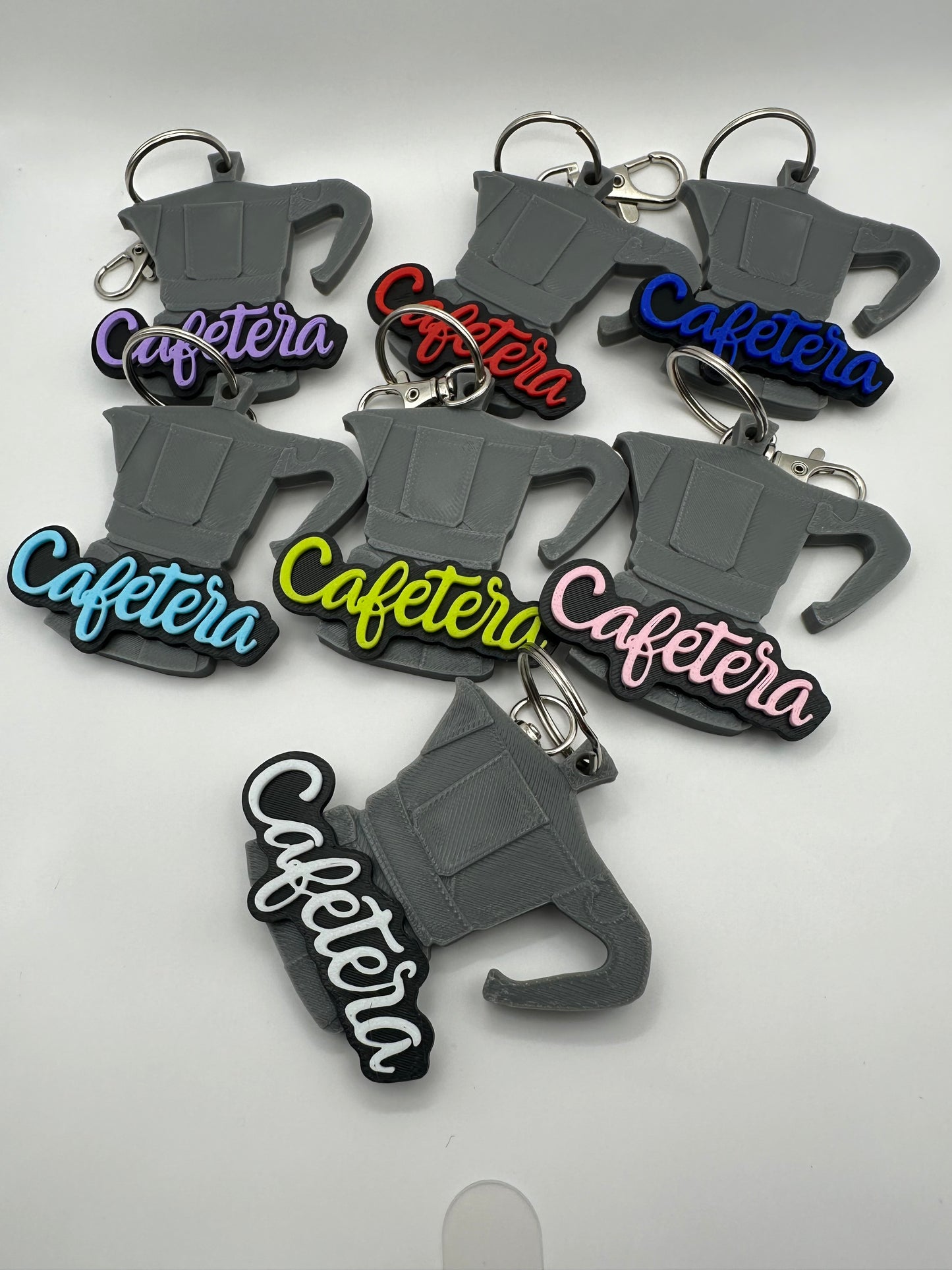 Cafetera Greca Keychain