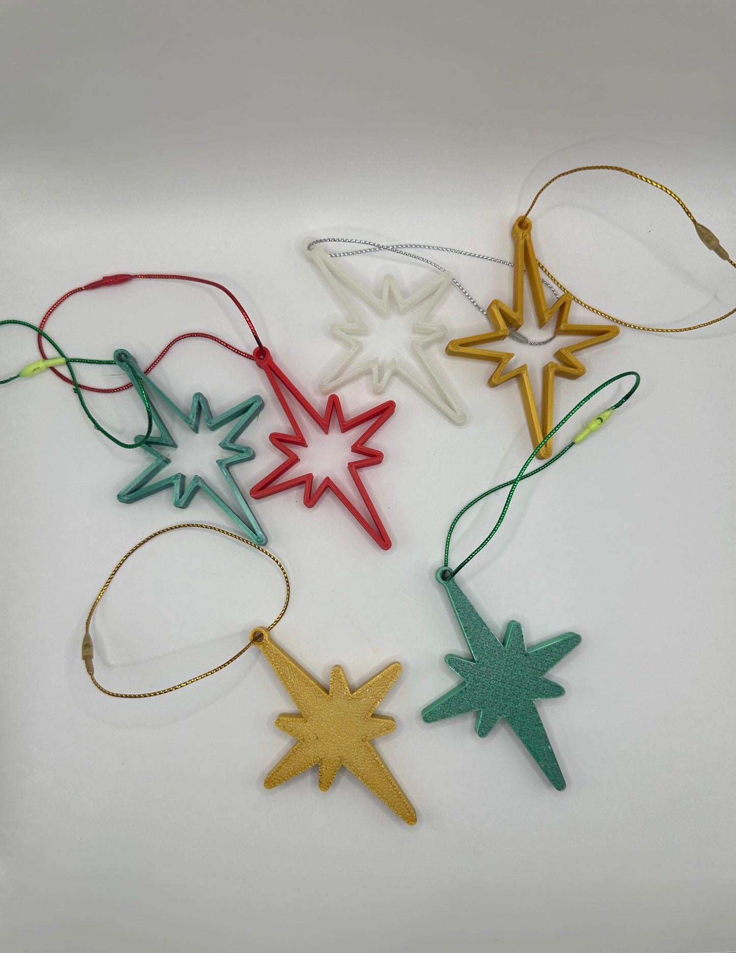 729 Ornament Star Set (8 Pack)