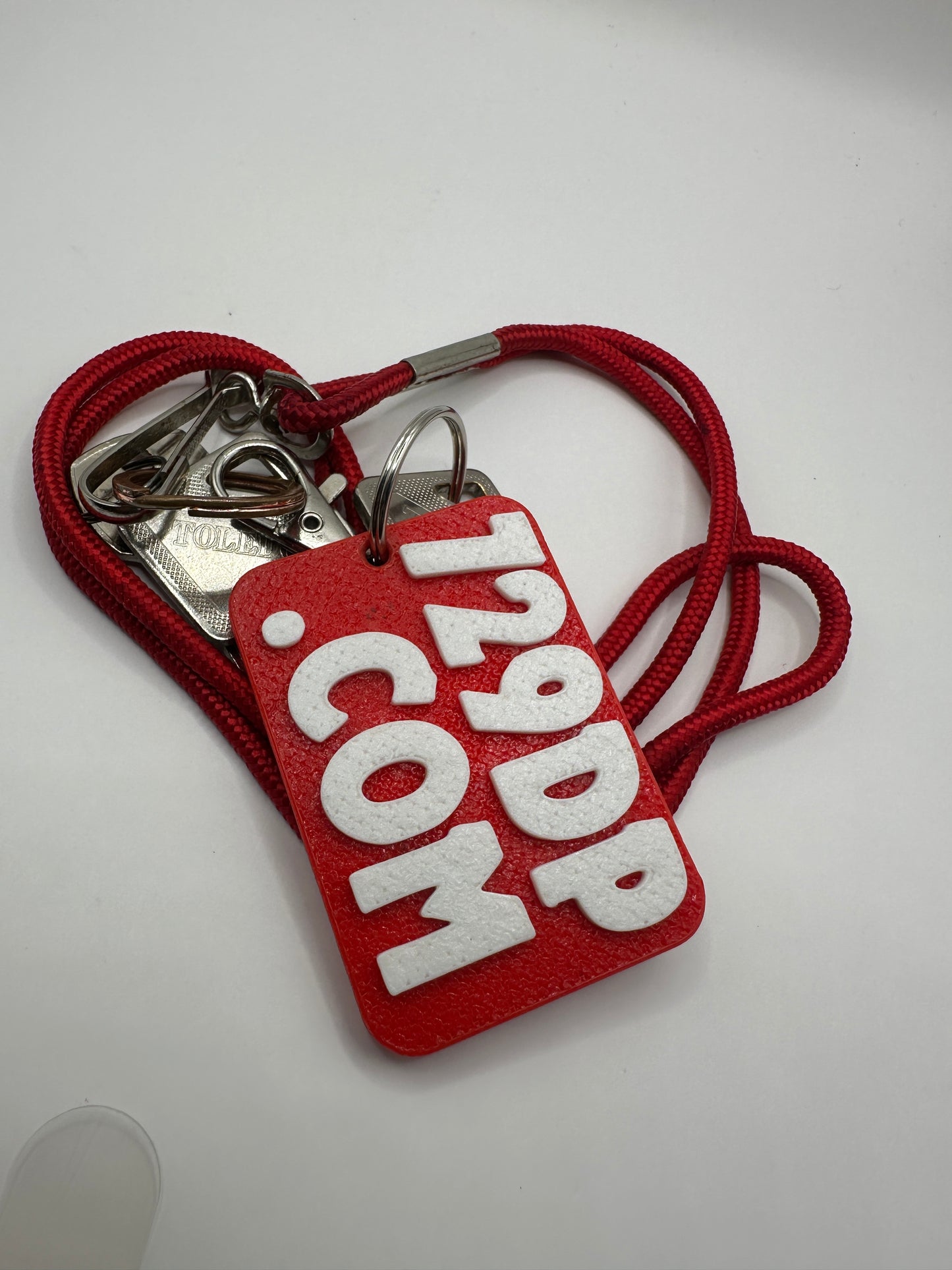 NFC Tag Keychain with Custom Logo