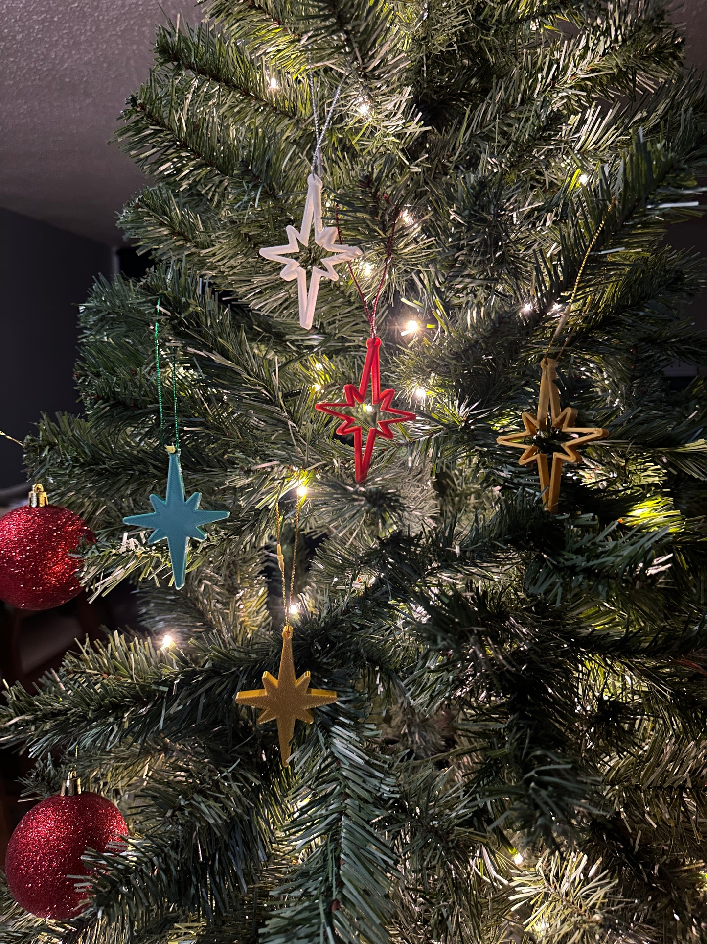 729 Ornament Star Set (8 Pack)