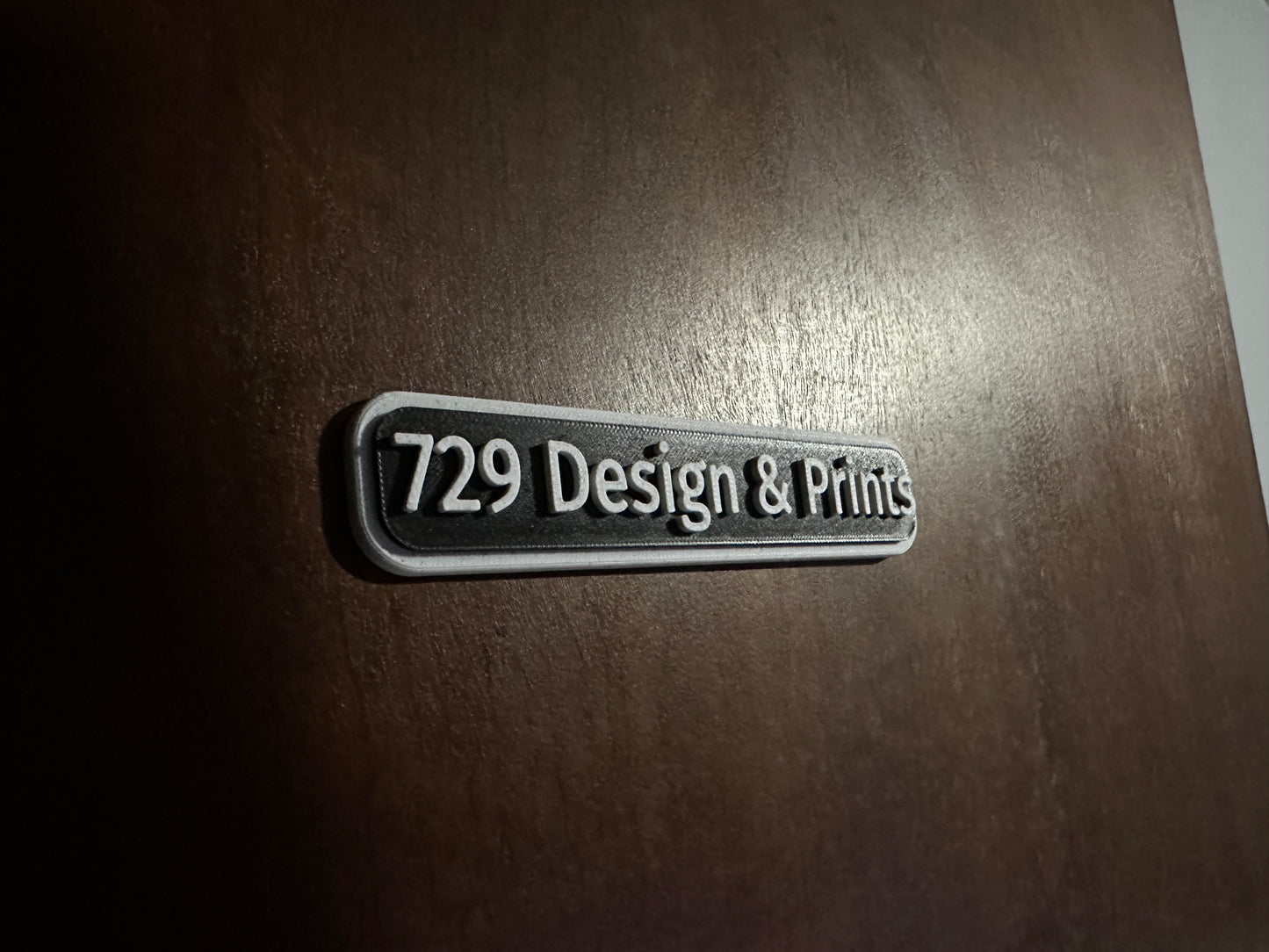 Door Name Tag / Placa de Nombre para Puerta