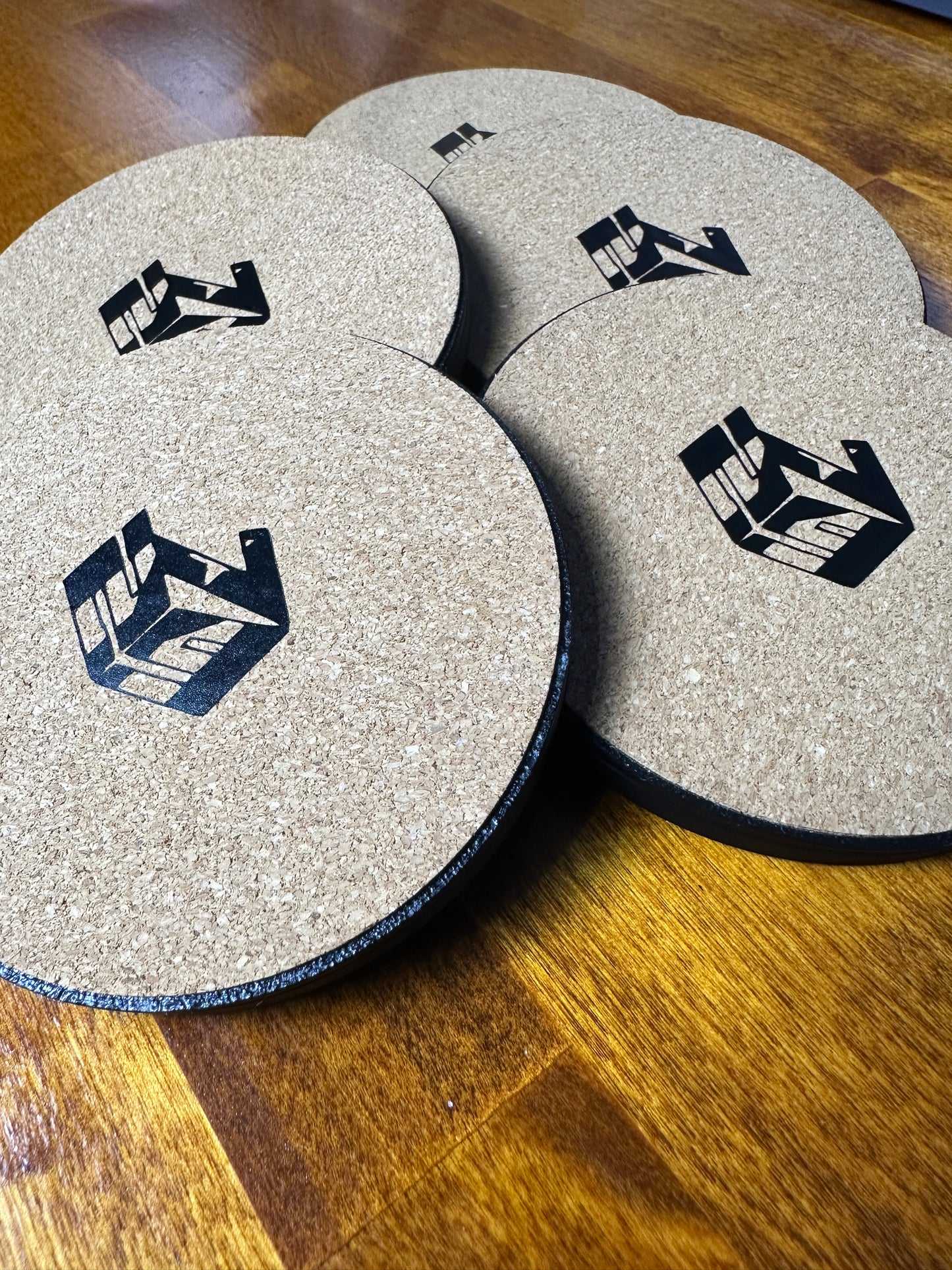 F1 Tire Coasters with Tire Coaster Holder (Posavasos de F1)