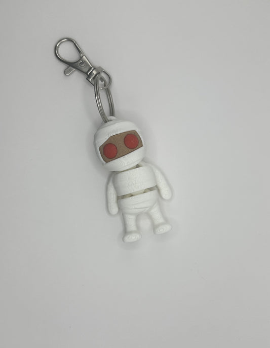 Scary Mummy Articulated Keychain