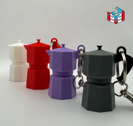 729 Greca Keychain (Moka Pot Keychain)