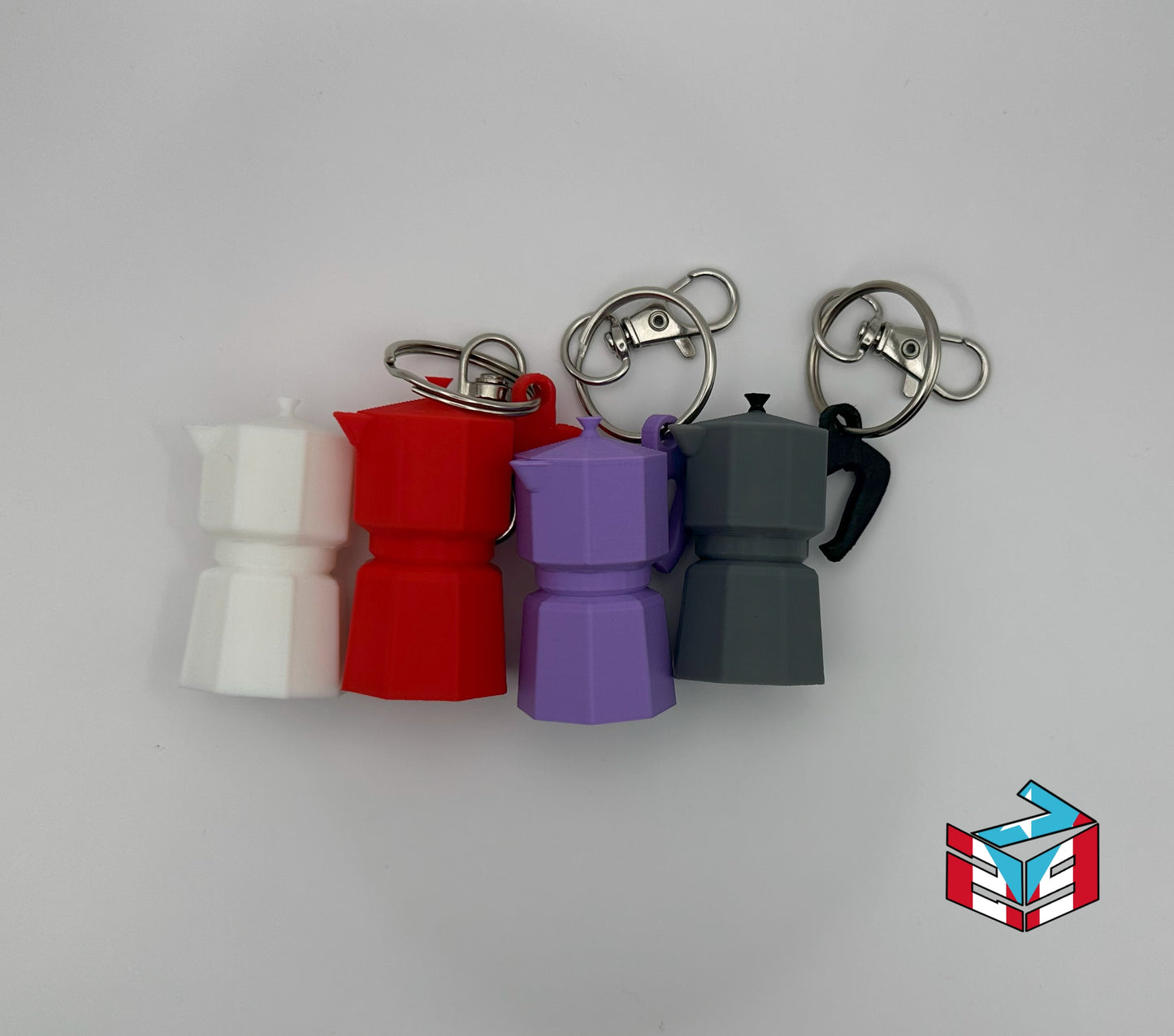 729 Greca Keychain (Moka Pot Keychain)