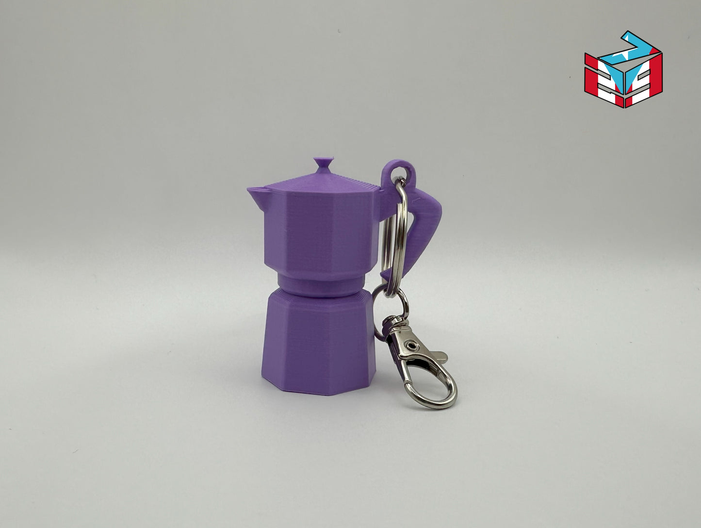 729 Greca Keychain (Moka Pot Keychain)